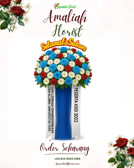 Standing Flowers Arab Melayu
